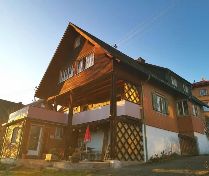 Idyllische Kleine Ferienwohnung Im Schwarzwald Friedenweiler Exteriér fotografie